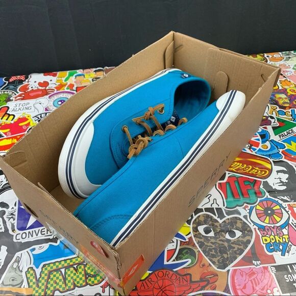 Sperry Lounge 2 Lace Up Caneel Size 8.5 Womens - Picture 12 of 13